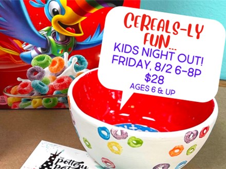 KIDS NIGHT OUT AUGUST @ THE POTTERY PATCH