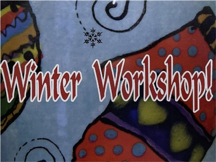 Let It Snow Palette Paint and Sip Event