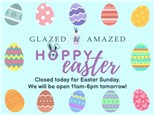 Closed For Easter!