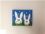 REPEAT "Baby Bunnies" (Mommy/Daddy and Me age 4+) Canvas Class
