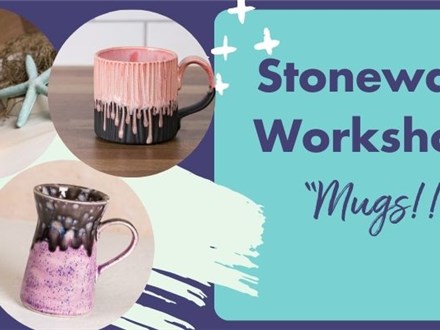 Workshop - "Stoneware Mugs" Feb. 25, 2025