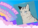 "Anime Pet Portrait" Ceramic Tile Class Ages Teen+ 12/26/24