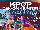 11.14.25 - K-POP DEMON HUNTERS PAINT PARTY - Color Me Mine Studio City