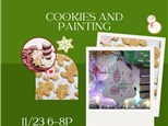 Cookies and Painting at KILN CREATIONS