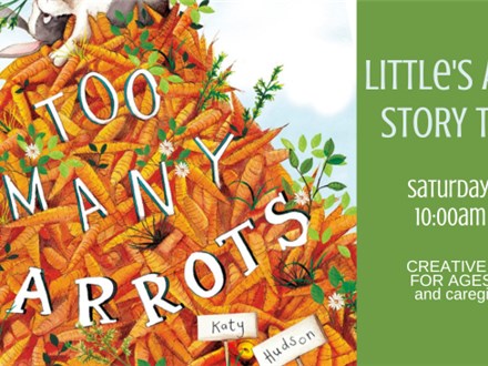 LITTLE'S ART & STORYTIME 3/2@THE POTTERY PATCH