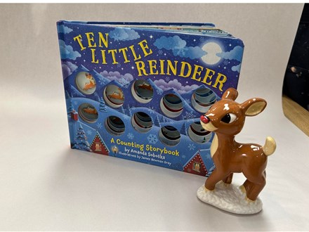 Toddler Paint Me A Story - "Ten Little Reindeer" - Tuesday, December 10th, 9:30am