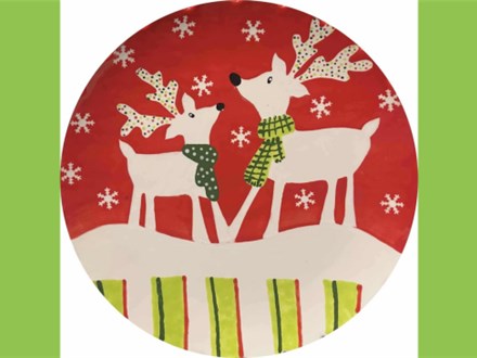 Holly Jolly Ceramic Paint Class