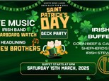 St. Patrick's Day Deck Party March 15th 2025