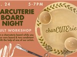 Charcuterie Board Adult Workshop: Thursday, October 24th 5-7pm