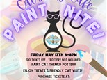 Cat Lady Cafe Paint Nite May 12th 2023