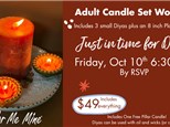 Candle Set Workshop for Adults