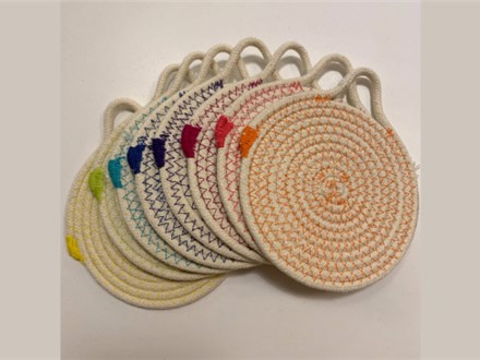 Rope Coasters - Adult Sewing Workshop