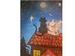 Cats in the Moonlight 