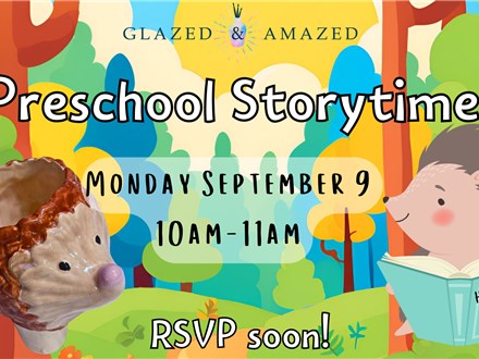 Preschool Storytime! September 2024