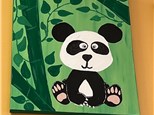 Summer Camp Panda Canvas Wednesday, August 10th 10am-12pm