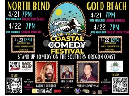 April Coastal Comedy Festival