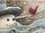 Winter Winds Canvas Paint and Sip January 11, 2025