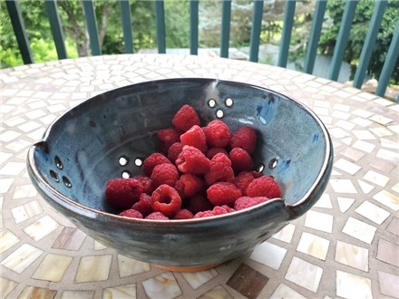 Dainty Berry Colander Pottery Class - April 1st - $30/ticket