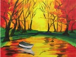 Creative Canvas Class - Fall on the Lake November 6