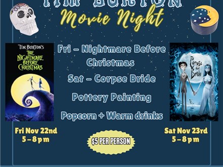 Tim Burton Movie Night 