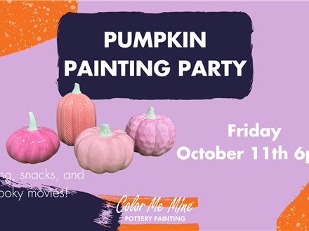 Pumpkin Painting Party - October 2024