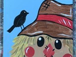 Kids ScareCrow Canvas  Saturday, November 2nd 11:30-1pm