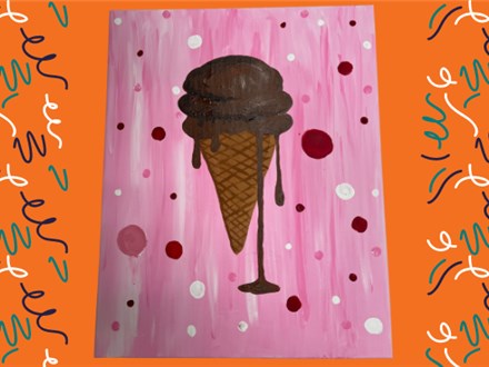Ice Cream Canvas - Summer Camp - Aug, 5th