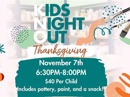 Kids Night Out November 7th, 2025 Kids Night Out November 7th, 2025