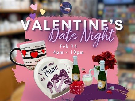 2.14.25 - VALENTINE'S DATE NIGHT - Color Me Mine Studio City