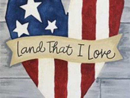 Memorial Day Canvas Class - May 26th - $40 