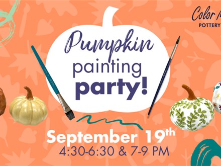 Pumpkin Painting Party!