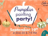Pumpkin Painting Party!