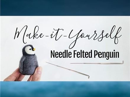 Needle Felted Penguins