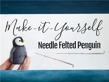 Needle Felted Penguins