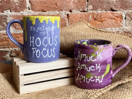 Hocus Pocus Mug Workshop