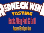 August 19th Redneck Wine Tasting 