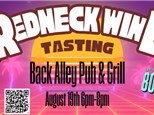 August 19th Redneck Wine Tasting 