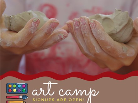 August 1st Session B 1-day Summer Art Camp 2025