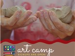 August 1st Session B 1-day Summer Art Camp 2025