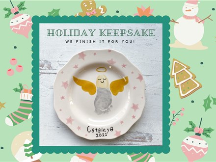 Holiday Baby Keepsake Custom Print