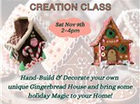 Gingerbread House Creation Class