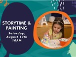 Story Time & Painting: The Little Raindrop,  August 17th 10AM