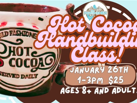 Hot Cocoa Mug Handbuilding Class 