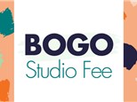 BOGO Studio Fees: Monday, August 18th- ALL DAY