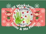 Elf Workshop: Santa Cookie Plate- Sunday 12/4 