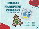 Holiday Handprint Keepsake - December 7