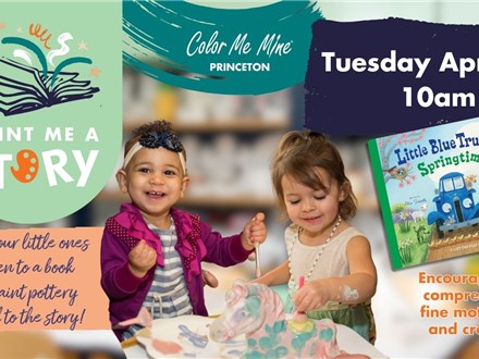 Paint Me a Story - Toddler Story Time & Painting - April 8th