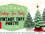 VINTAGE TREE PAINTING PARTY 11/17 @THE POTTERY PATCH