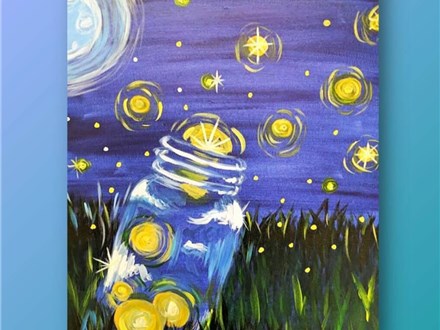 Night Lights Paint Night | June 28th 3pm
