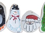 Kids Hand/Foot Clay Ornaments November